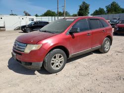Salvage cars for sale at Oklahoma City, OK auction: 2010 Ford Edge SE