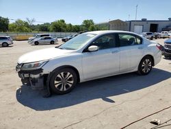 Honda salvage cars for sale: 2014 Honda Accord LX