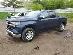 Salvage cars for sale at Davison, MI auction: 2022 Chevrolet Silverado K1500 LT-L