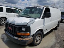 Salvage cars for sale from Copart Cahokia Heights, IL: 2003 GMC Savana G2500