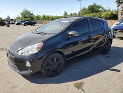 Salvage cars for sale at San Martin, CA auction: 2014 Toyota Prius C