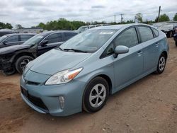 Salvage cars for sale from Copart Hillsborough, NJ: 2012 Toyota Prius