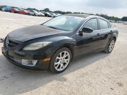 Salvage cars for sale from Copart San Antonio, TX: 2009 Mazda 6 S