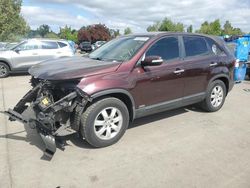 Vehiculos salvage en venta de Copart Woodburn, OR: 2012 KIA Sorento Base