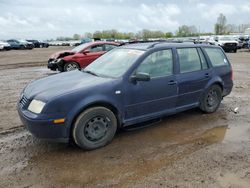 Salvage cars for sale at Davison, MI auction: 2002 Volkswagen Jetta GLS