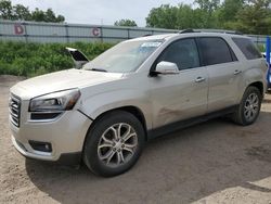 Salvage cars for sale at Davison, MI auction: 2013 GMC Acadia SLT-1