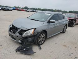 Salvage cars for sale from Copart San Antonio, TX: 2014 Nissan Sentra S