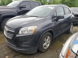 Salvage cars for sale at Waldorf, MD auction: 2016 Chevrolet Trax 1LT