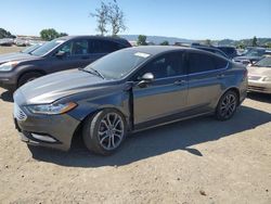 Salvage cars for sale from Copart San Martin, CA: 2017 Ford Fusion SE