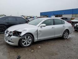 Salvage cars for sale at Woodhaven, MI auction: 2010 Lexus GS 350