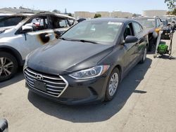 Salvage cars for sale at Martinez, CA auction: 2017 Hyundai Elantra SE