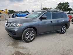 Salvage cars for sale from Copart Riverview, FL: 2018 Nissan Pathfinder S