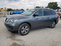 Nissan salvage cars for sale: 2018 Nissan Pathfinder S