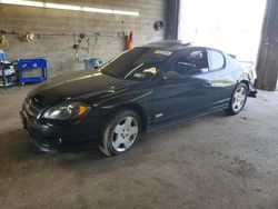 Salvage cars for sale from Copart Angola, NY: 2007 Chevrolet Monte Carlo SS