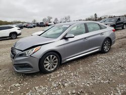 Salvage cars for sale from Copart West Warren, MA: 2015 Hyundai Sonata Sport