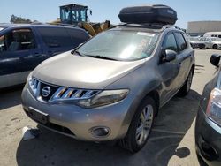Salvage cars for sale at Martinez, CA auction: 2009 Nissan Murano S