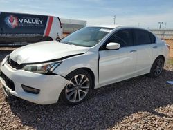 Salvage cars for sale at Phoenix, AZ auction: 2015 Honda Accord Sport