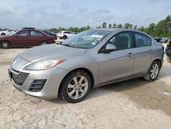 Salvage cars for sale from Copart Houston, TX: 2010 Mazda 3 I