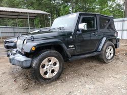 Salvage cars for sale at Austell, GA auction: 2012 Jeep Wrangler Sahara