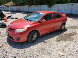 Salvage cars for sale from Copart Knightdale, NC: 2013 Toyota Corolla Base