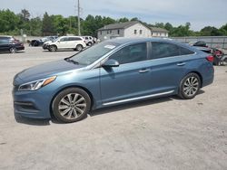 Hyundai salvage cars for sale: 2015 Hyundai Sonata Sport