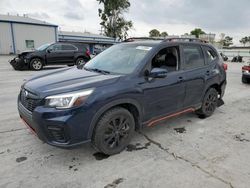 Salvage cars for sale at Tulsa, OK auction: 2019 Subaru Forester Sport