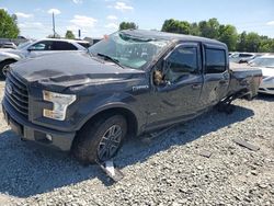 Salvage cars for sale at Mebane, NC auction: 2016 Ford F150 Supercrew