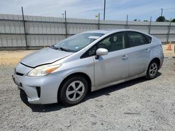 Vehiculos salvage en venta de Copart Lumberton, NC: 2013 Toyota Prius