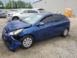 Salvage cars for sale at Spartanburg, SC auction: 2017 Hyundai Accent SE