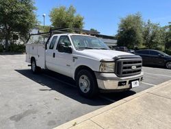 Salvage trucks for sale at Antelope, CA auction: 2005 Ford F350 SRW Super Duty