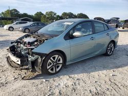 Salvage cars for sale at Loganville, GA auction: 2017 Toyota Prius