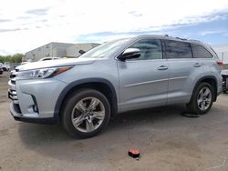Salvage cars for sale from Copart New Britain, CT: 2018 Toyota Highlander Limited