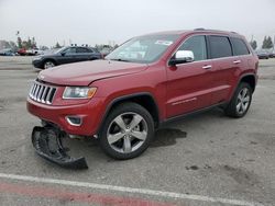 Salvage cars for sale at Rancho Cucamonga, CA auction: 2014 Jeep Grand Cherokee Limited