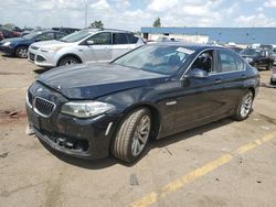 Salvage cars for sale at Woodhaven, MI auction: 2014 BMW 535 D Xdrive