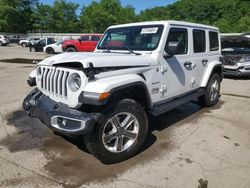 4 X 4 a la venta en subasta: 2021 Jeep Wrangler Unlimited Sahara