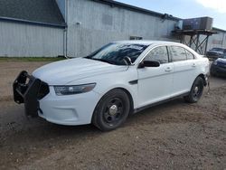 Salvage cars for sale at Davison, MI auction: 2014 Ford Taurus Police Interceptor
