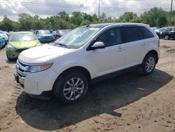 Salvage cars for sale from Copart North Billerica, MA: 2013 Ford Edge SEL