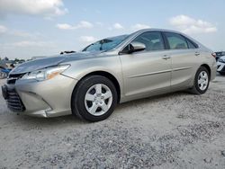 Salvage cars for sale at Houston, TX auction: 2017 Toyota Camry LE