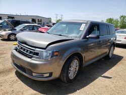 Salvage cars for sale at Elgin, IL auction: 2014 Ford Flex SEL