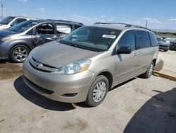 Salvage cars for sale from Copart Tucson, AZ: 2006 Toyota Sienna CE