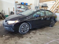 Salvage cars for sale from Copart Ham Lake, MN: 2015 Honda Civic EX