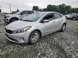 Salvage cars for sale at Mebane, NC auction: 2017 KIA Forte LX
