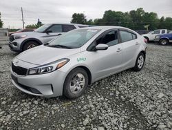 Carros salvage a la venta en subasta: 2017 KIA Forte LX