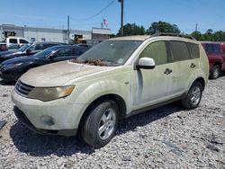 Salvage cars for sale at Montgomery, AL auction: 2007 Mitsubishi Outlander ES