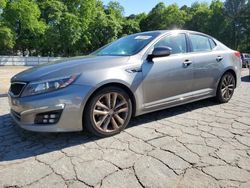 Salvage cars for sale from Copart Austell, GA: 2015 KIA Optima SX