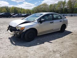 Salvage cars for sale at North Billerica, MA auction: 2011 Honda Civic VP