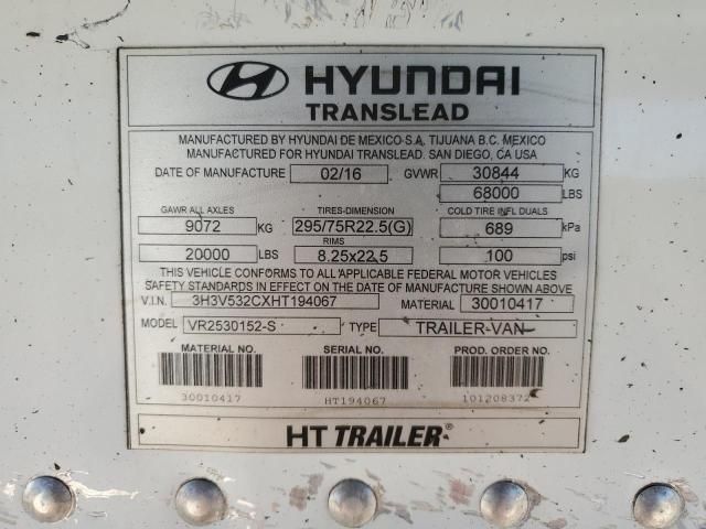 2017 Hyundai Trailers Trailer