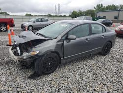 Salvage cars for sale at Barberton, OH auction: 2010 Honda Civic EX