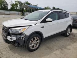 SUV salvage a la venta en subasta: 2018 Ford Escape SEL