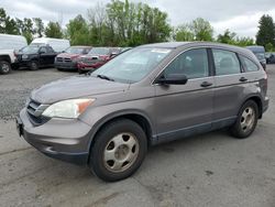 Salvage cars for sale at Portland, OR auction: 2011 Honda CR-V LX